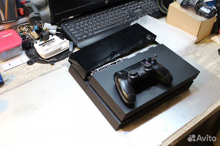 Ремонт приставок PS4, PS3, PS2, Xbox 360, Xbox One