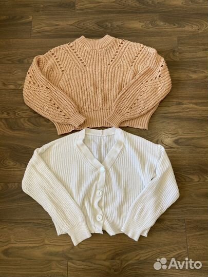 Кардиган и свитер