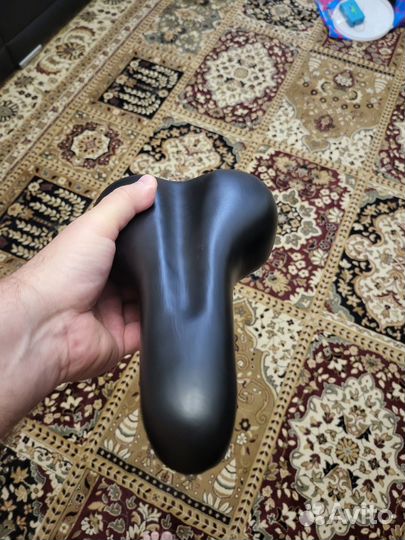 Седло для велосипеда кожаное