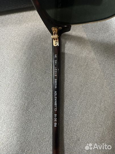 Очки Ray Ban clubmaster