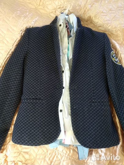 Брюки для мальчика, жакет, жилет