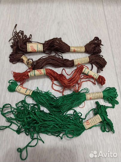 Нитки мулине