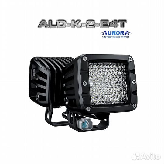 Светодиодные квадратные фары Aurora на мотоциклы