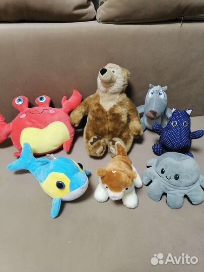 Мягкие игрушки пакетом