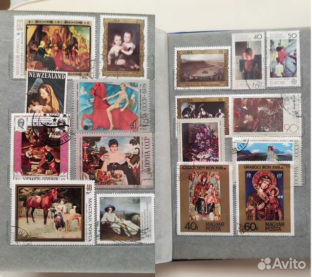 Марки искусство