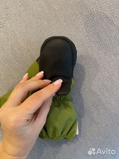 Шапка-шлем и краги зима 104minidino