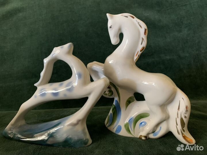 Фарфоровые статуэтки времен СССР Сысерть