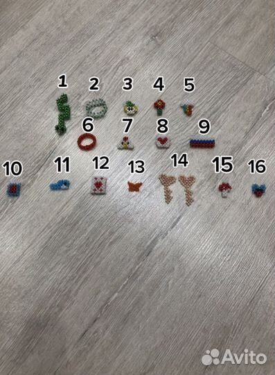 Украшения из бисера ручной работы