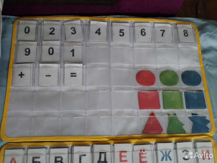 Касса букв и цифр