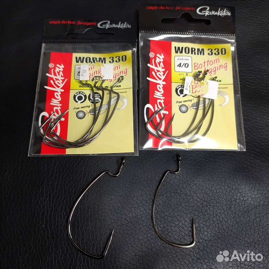 Офсетные крючки Gamakatsu