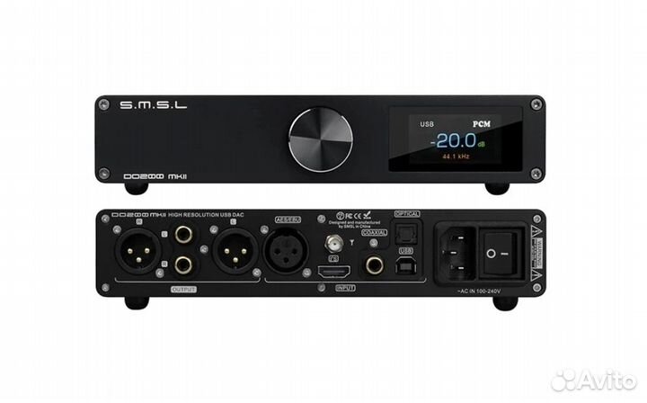 Цап smsl DO200 MKll+HO200 (новый)