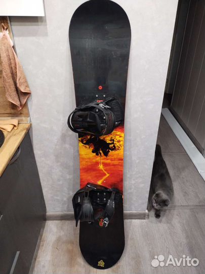 Сноуборд rossignol 161 с крепами