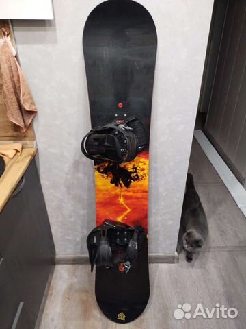 Сноуборд rossignol 161 с крепами