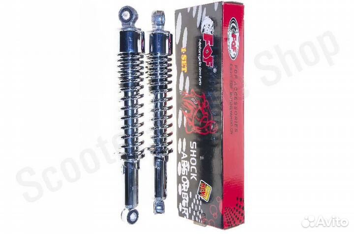 Амортизатор задний усиленный Альфа (пара)