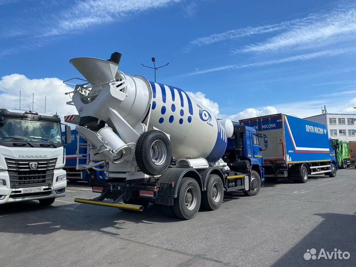 Автобетоносмеситель КамАЗ 58140W (ABS-10K), 2023