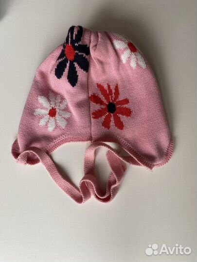 Шапка для девочки демисезонная 52 размер