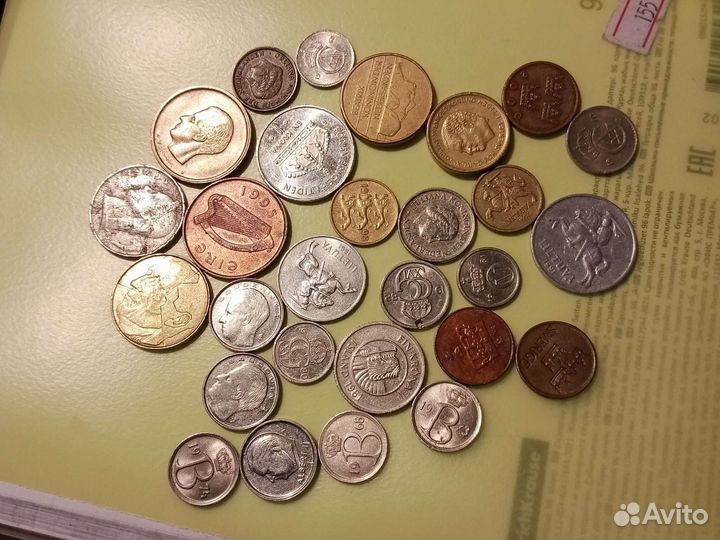 Монеты стран северо -западного региона