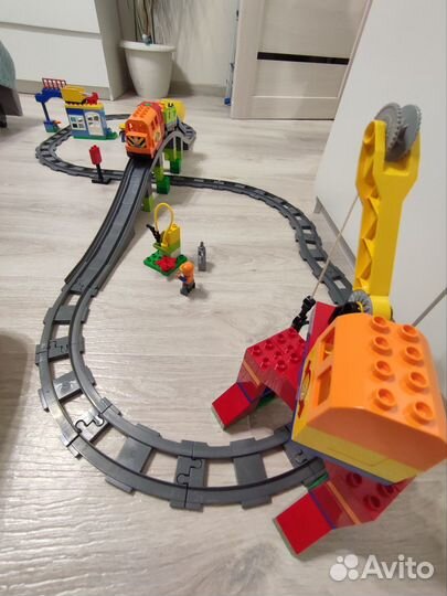 Lego duplo поезд 10508
