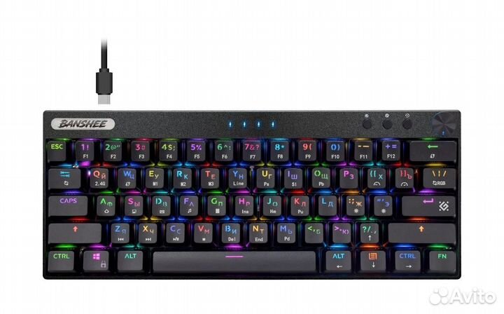 Беспроводная механическая клавиатура Defender Bans