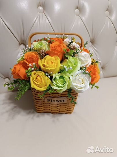 Мыльные розы букеты