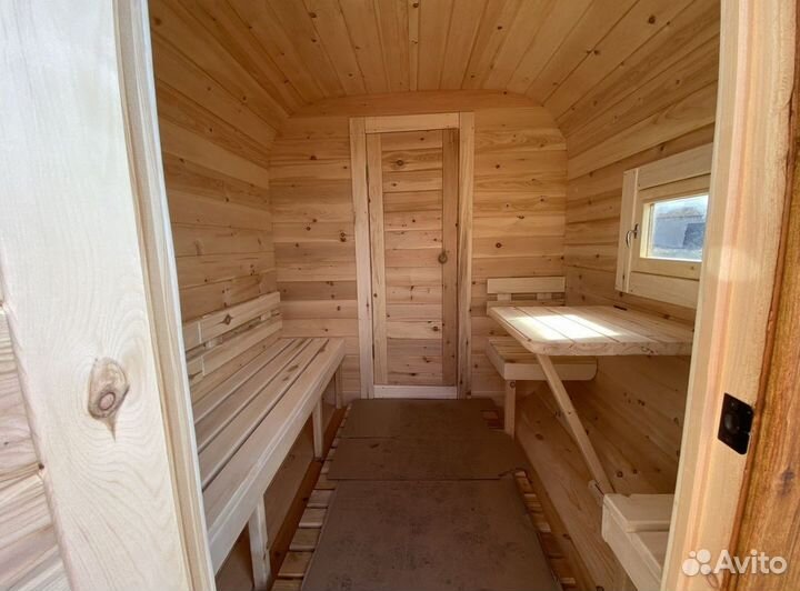 Баня бочка под ключ