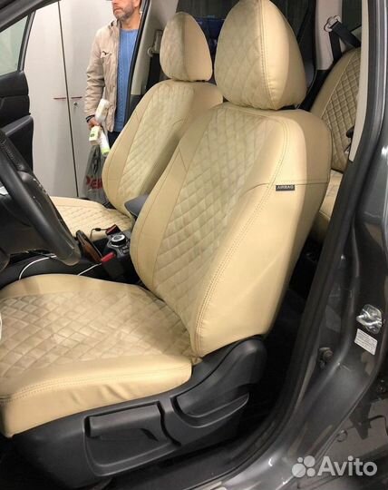 Автомобильные чехлы на Nissan X-Trail T32 (2015+)