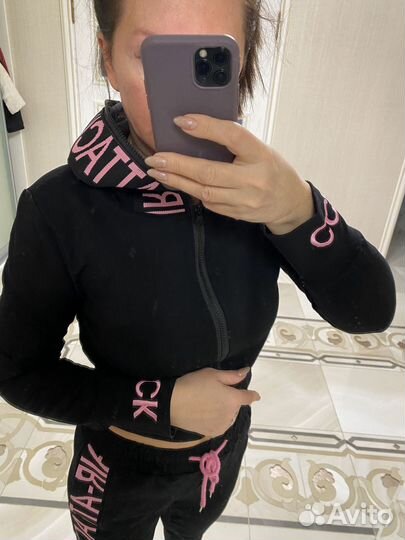 Спортивный костюм-тройка женский Италия