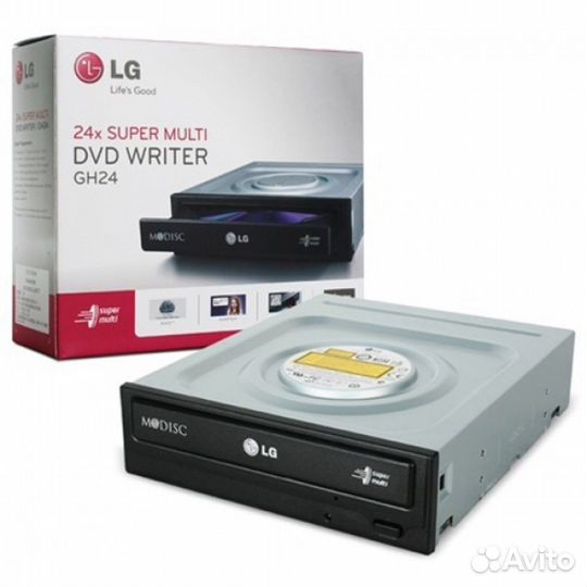DVD+RW привод (SATA) Black/Silver