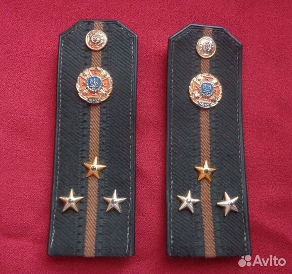 Погоны. старшего лейтенанта. мчс. украины