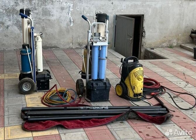 Оборудование для мойки фасадов