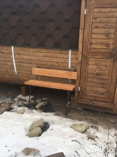 Скамейка металлическая