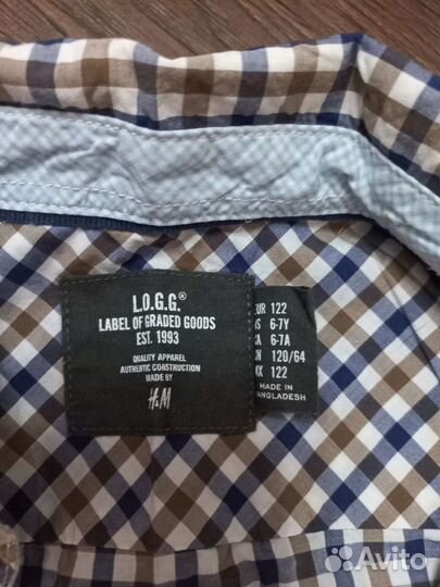 Рубашка H&M для мальчика