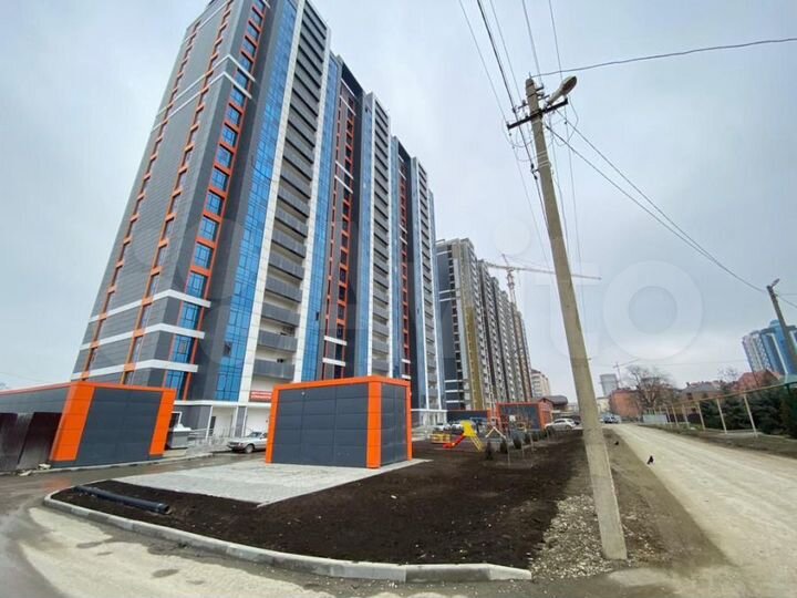 1-к. квартира, 57,3 м², 8/20 эт.
