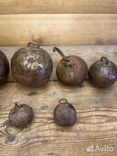 Бубенцы Ботало Круглые металлические