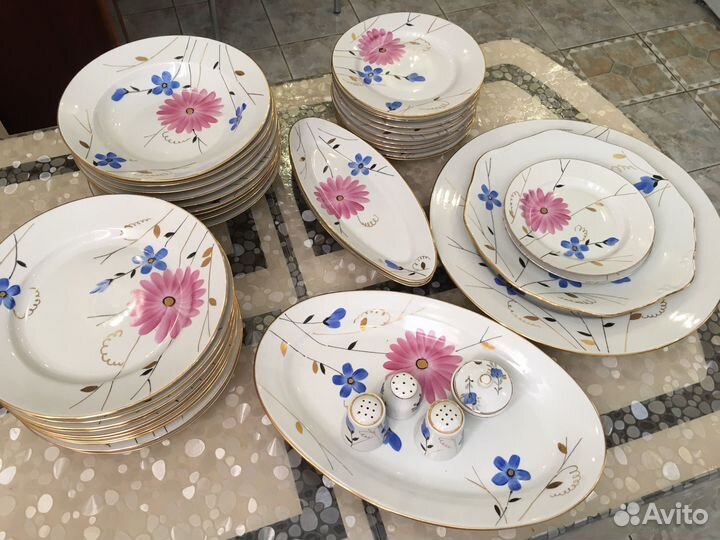 Набор столовой посуды СССР