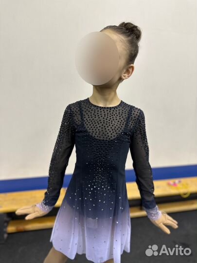 Костюм / платье для фигурного катания 128-134-140