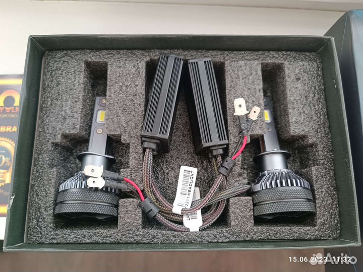 LED лампы K6C автомобильные под цоколь h1