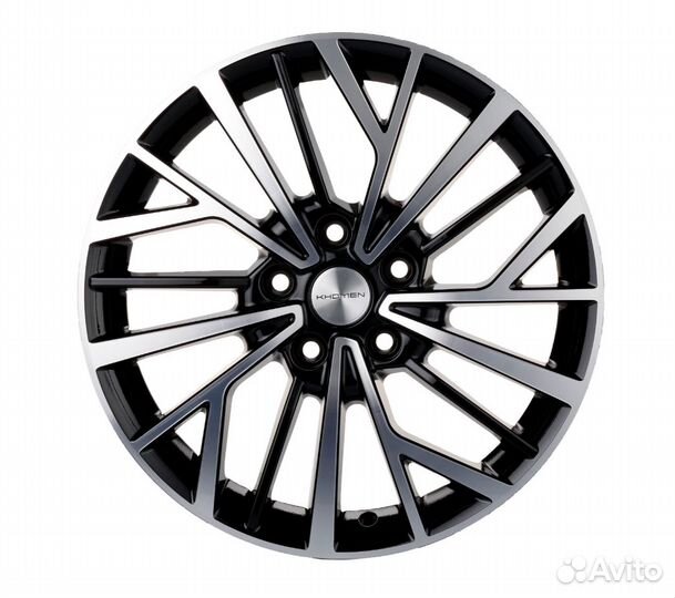 Khomen Wheels KHW1717 7x17 5x108 ET40 DIA60.1 BFP