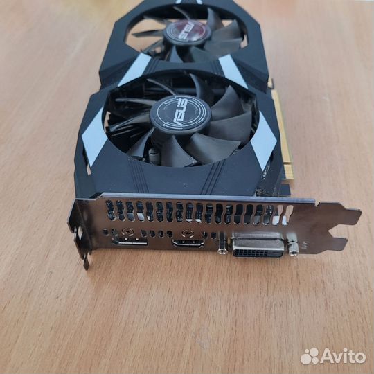 Видеокарта asus geforce gtx 1650 4gb dual