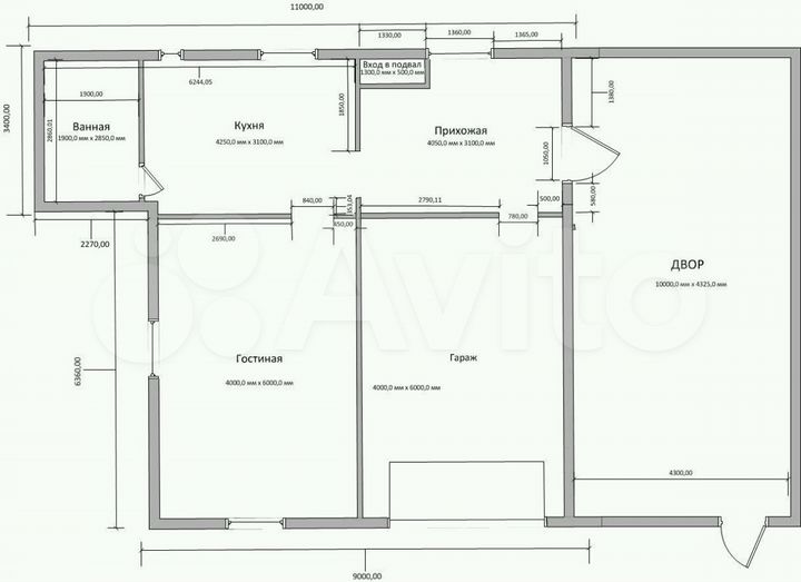 Коттедж 130 м² на участке 14 сот.