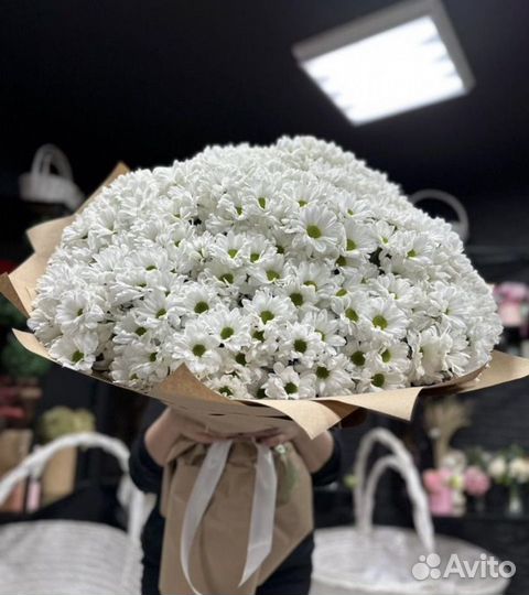 Букет из хризантем