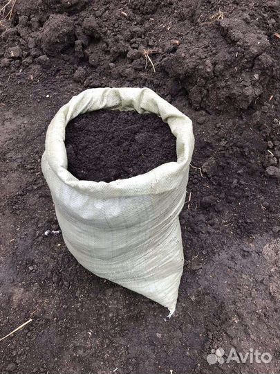 Чернозем в мешках