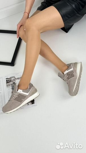 Кроссовки New Balance 574 темно-бежевый, 37-41