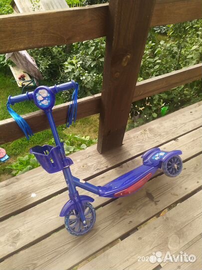 Самокат детский трехколесный