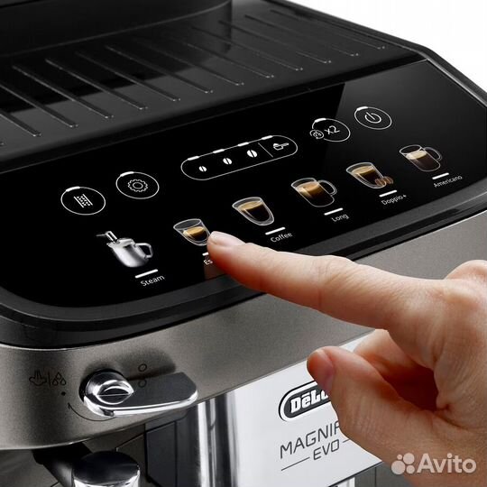 Кофемашина DeLonghi ecam29042TB серый