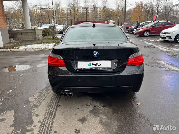 BMW 5 серия 4.8 AT, 2008, 248 000 км