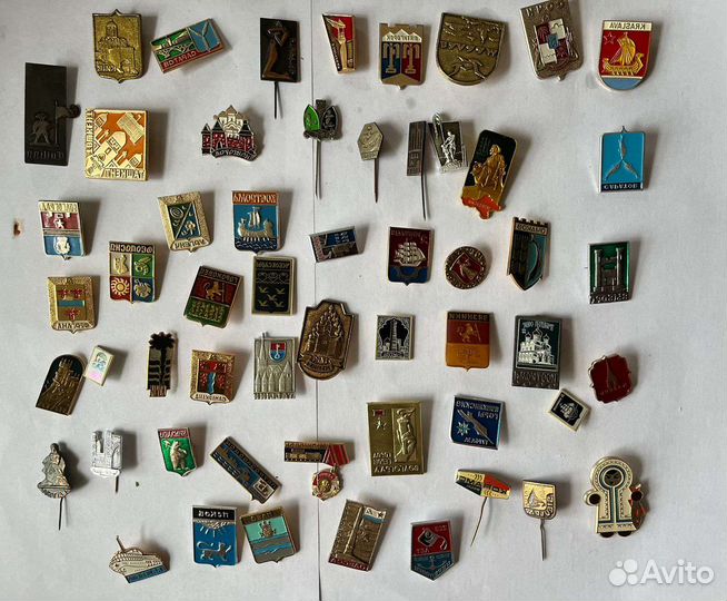 Значки городов СССР