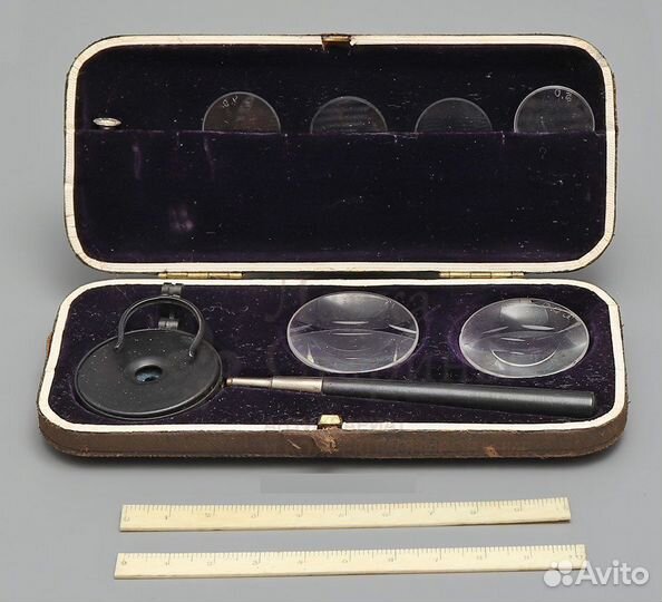 Старинный офтальмоскоп «Liebreich's Ophthalmoscope