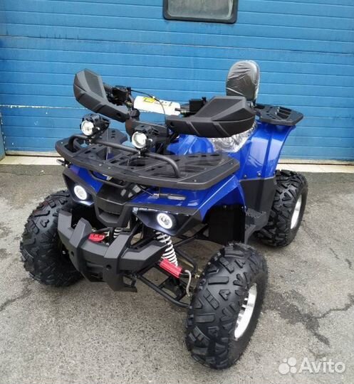 Детский квадроцикл Yamaha Aerox 125 синий