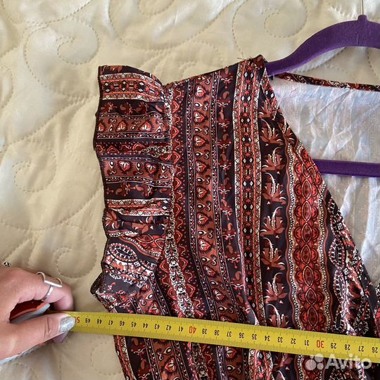 Платье миди бохо